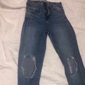 Forever 21 distressed jeans